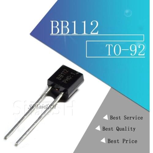 10pcs BB112 TO92 BB112 TO-92 AM Variation Diode with Medium Wave New Original