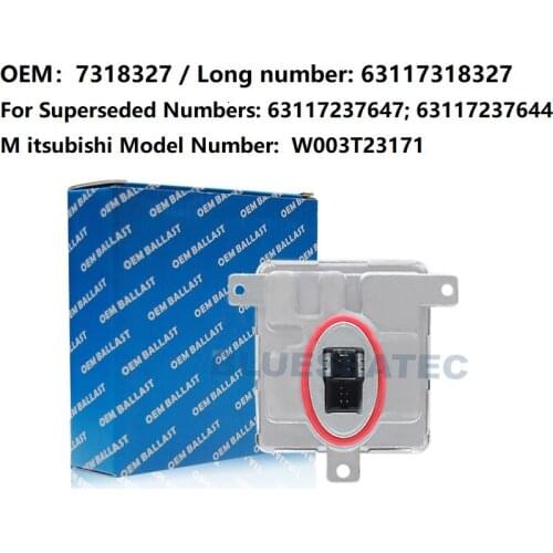 Headlight Lamp HID OEM Ballast D1S For E84 E90 F01 F10 X1 Z4 3 5 7 Series 7318327 #W003T23171