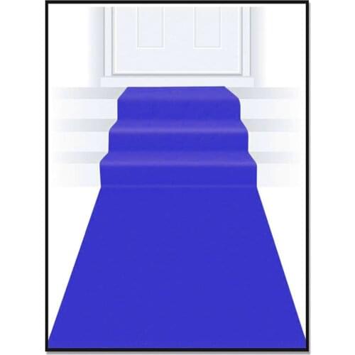 Royal Blue Runner Rug Carpets Aisle Carpet Runner indoor Outdoor Weddings party Thickness:2 mm