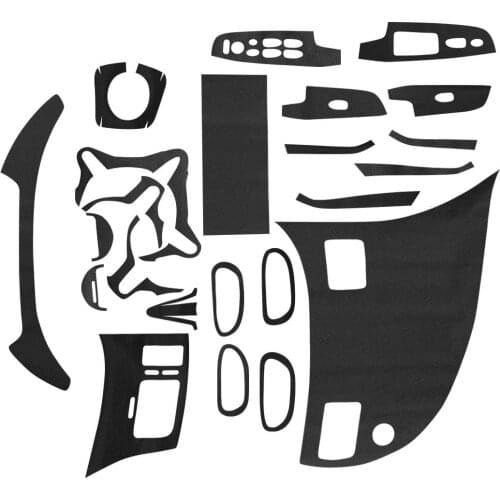 Car Carbon Fiber Pattern Car Interior Trim Decals DIY fit for Honda Civic 2006 2007 2008 2009 2010 2011