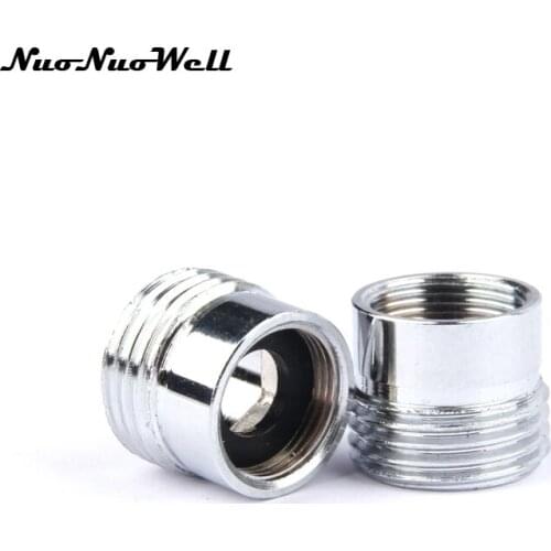 1pc NuoNuoWell M16 Thread to 1/2" Stainless Steel Connector for Faucet Fittings Tap Adapter Water Gun Accessory