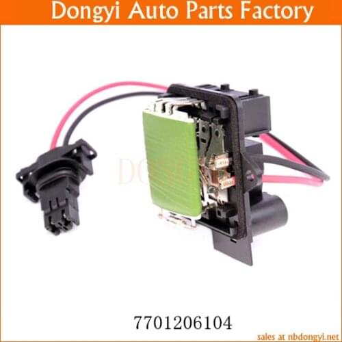 Blower Motor Resistor OE NO. 7701206104