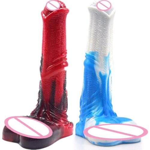 Sex Shop Huge Dildo Animal Horse Dildo Adult Toys Big Butt Plug Anal Dilator Gay Vagina Anal Masturbation Sex Toys for Woman Men