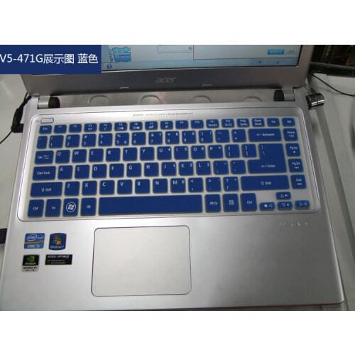 Silicone Keyboard Skin Cover Protector For Acer Timeline 4830T,3830T Aspire 4755G V3-471G V5-471G V5-431 V5-431P M5-481G M3-481G