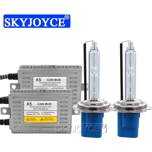 SKYJOYCE 55W Xenon H7 H1 H11 HB3 HB4 9012 D2H Error Free Canbus Xenon HID Conversion Kit AC Ballast DLT 55W HID Canbus Ballast