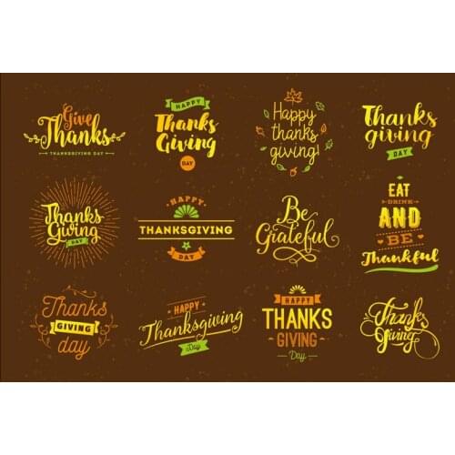 Cutting Dies Thanksgiving Letters For Scrapbooking DIY Sharp Metal Carbon Steel Cutting Dies Book Photo Album Art Card Making