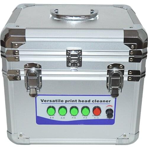 Ultrasonic print head cleaner ultrasonic cleaning machine for printhead cleaning 35W 110v 220v Solvent ink ultrasonic cleaner