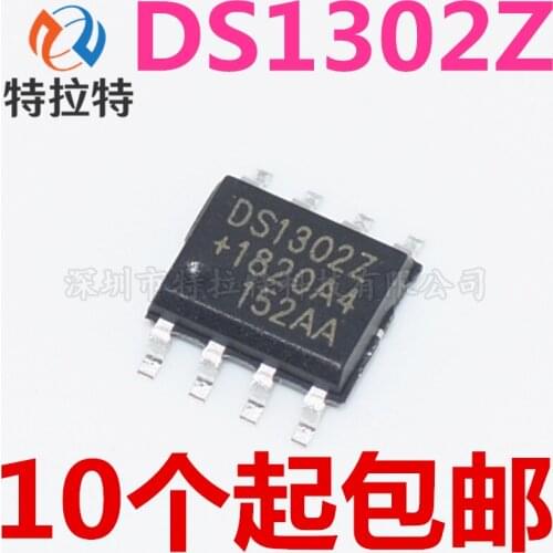 10pcs/lot DS1302ZN DS1302Z DS1302 SOP-8 In Stock