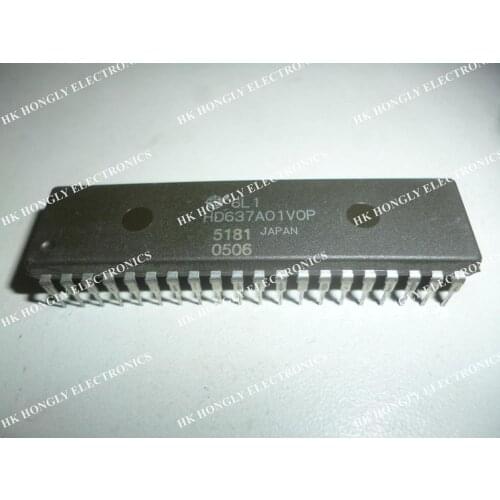 2PCS HD637A01VOP HD637A01V0P DIP40 NEW