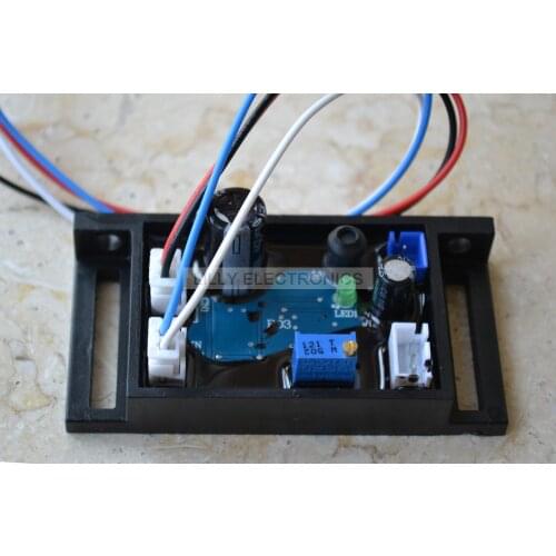 405nm 50mw-200mw Violet/Blue Laser Module 12V Power Supply Driver with TTL