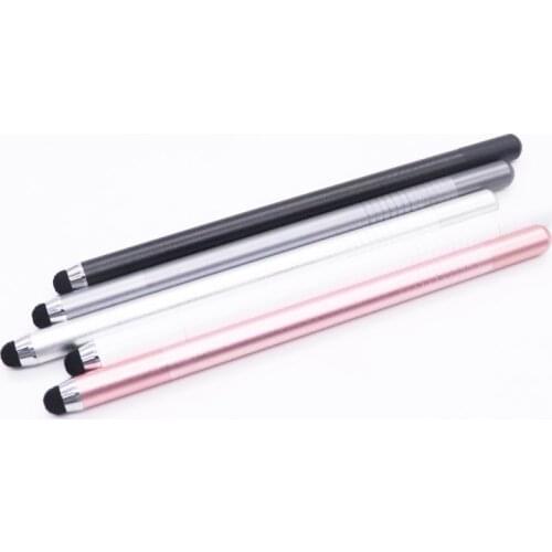 50pcs/lot 3 in 1 Capacitive Stylus Signing Pen Touch Screen Drawing Pens with Conductive Touch Sucker for Tablet PC Smart Phone