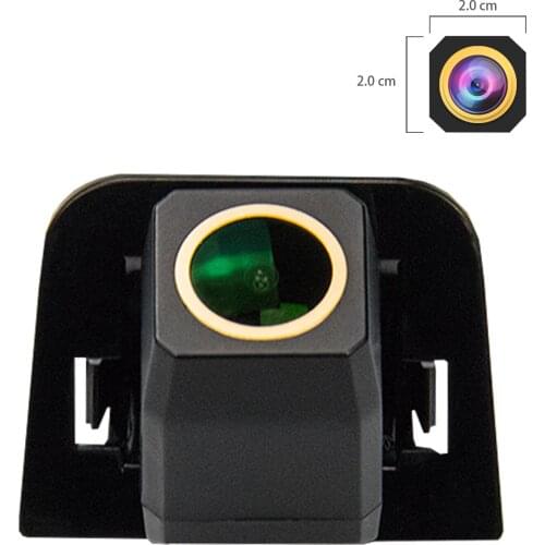Misayaee Golden HD Car Rear View Reverse Camera Plate Light for Toyota Prius XW30 MK3 2009~2015