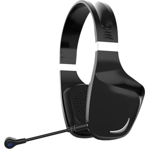 Wireless Bluetooth Gaming Headset Stereo Sports Music Headset Strong Endurance Volume Adjustable USB Charging Port