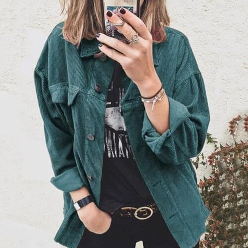 Bigsweety Women's Corduroy Shirts