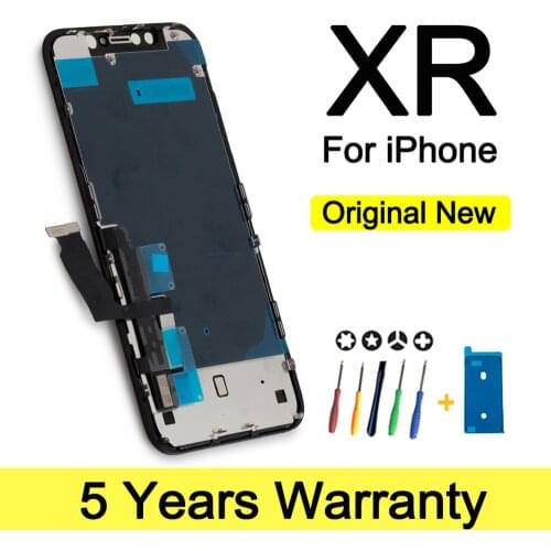 Factory Wholesale 100% New Lcd for iPhone XR Display Screen Touch With Metal Factory Display For iPhone XR Lcd touch Screen