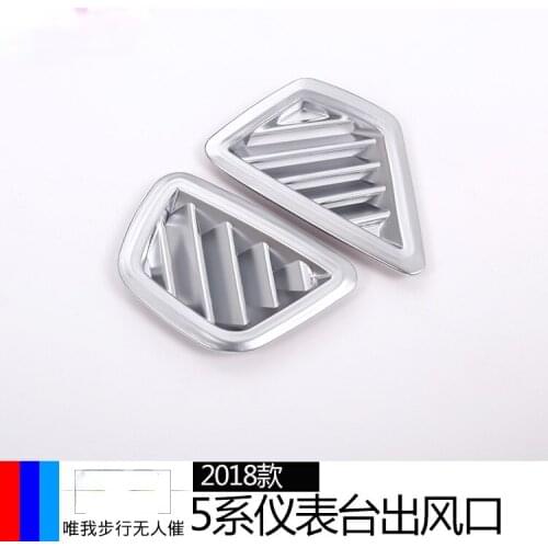 For 2018 BMW x5x6 GT Dashboard air outlet decorative frame Automotive Interior Stickers Interior Accessories