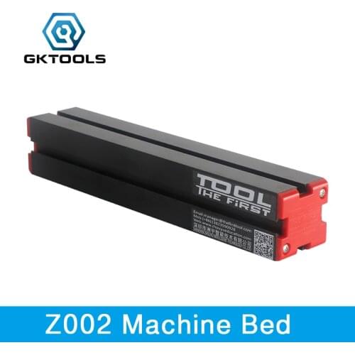 GKTOOLS, Z002 280mm*50mm*50mm Long Machine Bed, Aluminum alloy, Long Dock, Used for 6 in 1 Mini Lathe, Z002