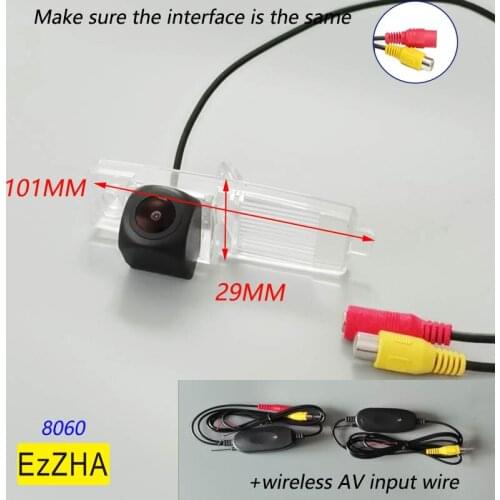 EzZHA HD Fisheye Nigh Rear View Camera For TOYOTA Highlander 2003 2004 2005 2006 2007 2008 2009 2010 2011 2012 Car Monitor