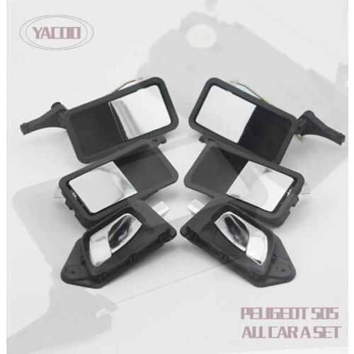 8PCS A CAR SET INTERIOR AND EXTERIOR DOOR HANDLE FOR PG 505