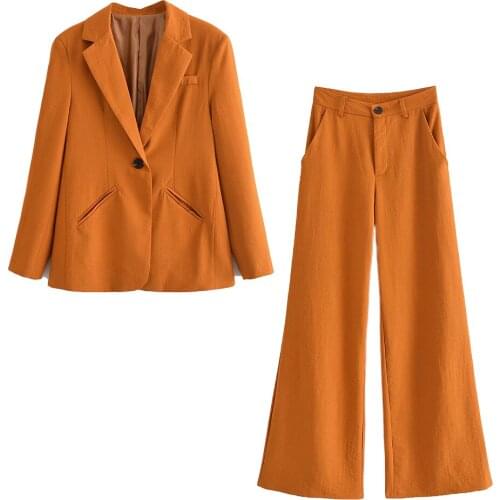 2 piece set suit Blazer Women Elegant High Fashion Vintage Chic Lady Woman Outfit Oversized Blazer Set Pants Suits