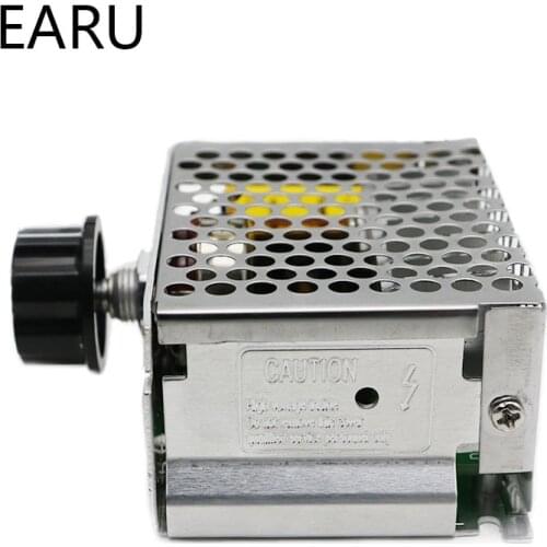 4000W 220V AC SCR Motor Speed Controller Module Voltage Regulator Temperature Dimmer for Electric Furnace Water Heater LED Light