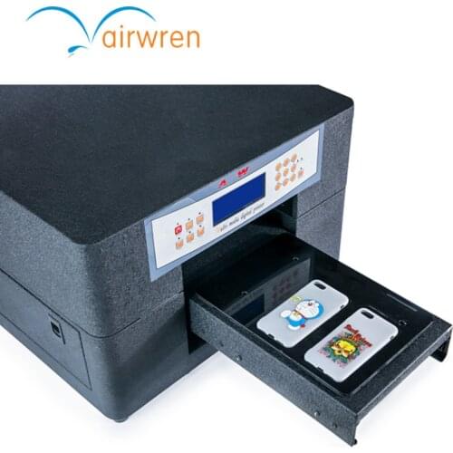 Multi-functional UV Flatbed Printer A4 UV Printing Machine for Phone Case, Wood, Glass, Pen, Acrylic, PVC Card with 3D Effect