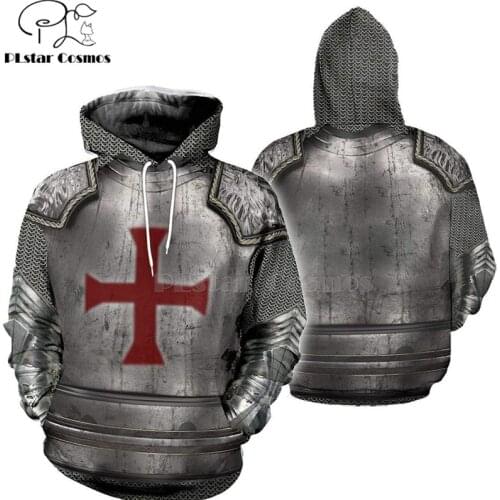 PLstar Cosmos Knights Templar Art Tracksuit 3D full Printed Hoodie/Sweatshirt/Jacket/shirts Men Women HIP HOP casual Harajuku-5