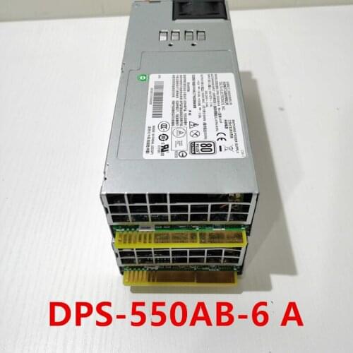 New Original PSU For Delta CRPS 550W Switching Power Supply DPS-550AB-6 A