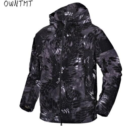 OWNTMT Mens Camouflage Hoodies