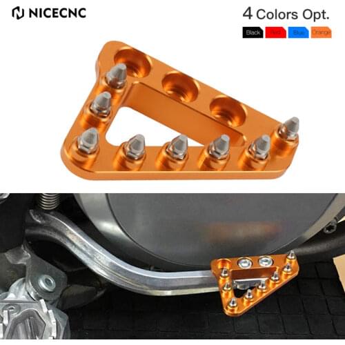 CNC Rear Brake Pedal Step Tip Plate For BETA 250RR 300RR 2T Enduro Racing 2013-2021 350RR 390RR 430RR 4T Enduro Racing 2015-2021