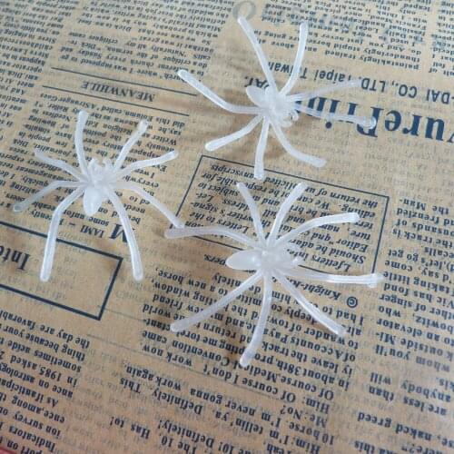 45x50mm plastic animal decoration findings black and clear color 100pcs/lot