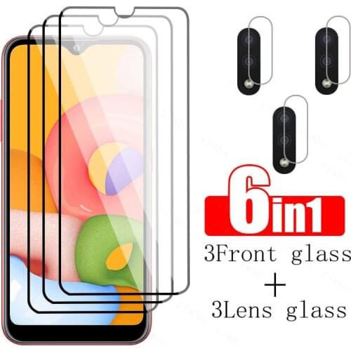Full cover screen Sumsun A01 Glass For Samsung Galaxy A01 A 01 Sumsung a01 Camera Protective Glass On The Galax A01 5.7 inches