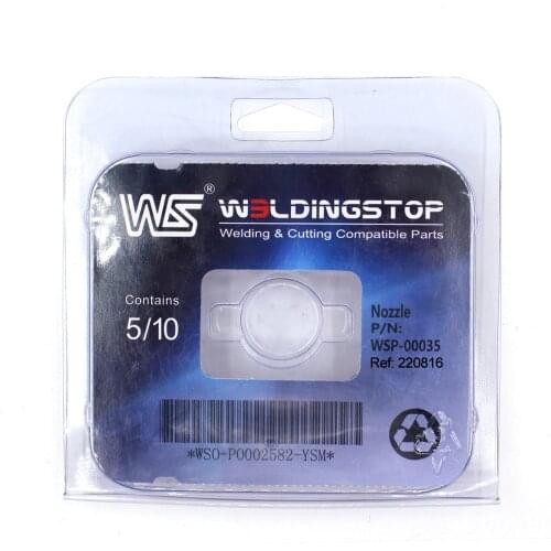 WS Cutting Torch Consumables Ref: 220816 nozzle 85A 10pcs