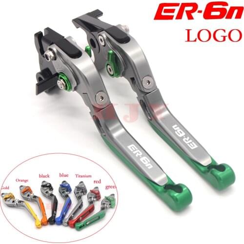 CNC Motorcycle Brakes Clutch Levers For KAWASAKI ER6N ER-6N 2009 2010 2011 2012 2013 2014-15 Accessories