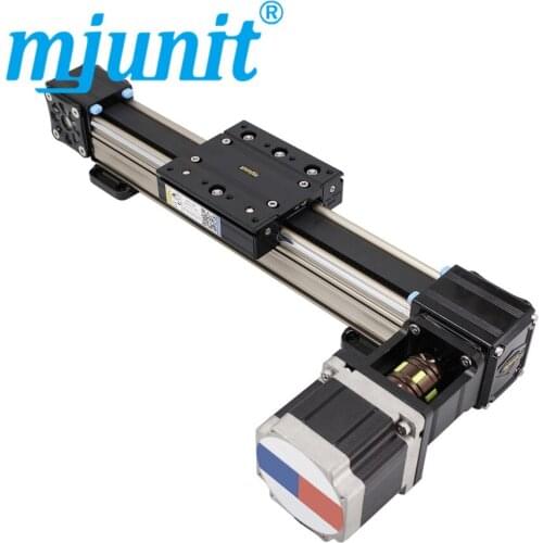 Mjuint synchronous belt drive module linear guide rail aluminum alloy slide table for automatic conveying material translation