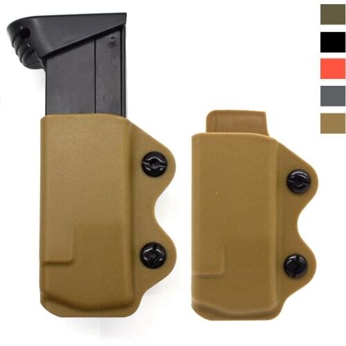 Airsoft Pistol IWB Magazine Pouch Gun Concealed Carry Mag Holder for Glock 17 19 23 26 27 31 32 33 Mag Pouch Hunting Accessories