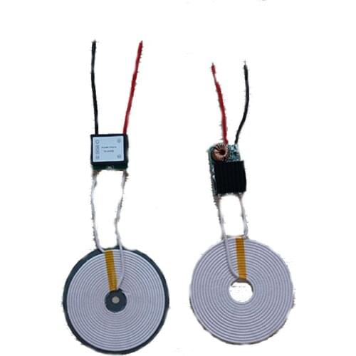 Taidacent 24V Input 12V 3A Wireless Power Supply Board Electromagnetic Induction Charging Pad Kit Wireless Charger Module