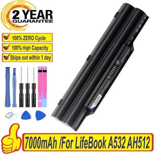 Top Brand 100% New FPCBP331 Battery for Fujitsu LifeBook A532 AH512 AH532 AH532/GFX FPCBP331 FMVNBP213 FPCBP347AP Batteries