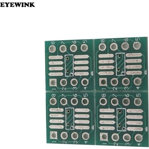 10pcs SOP8 turn DIP8 / SOIC8 to DIP8 IC adapter Socket so8/tssop8/soic8/sop8 TO dip8 without pin