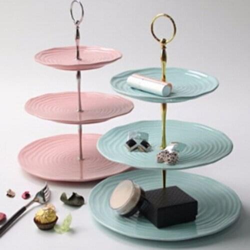 3 Tier Cake Fruit Plate Stand Handle Fitting Tool Cake Plate Stand Hardware Rod Plate Stand Cake Tools Decorating