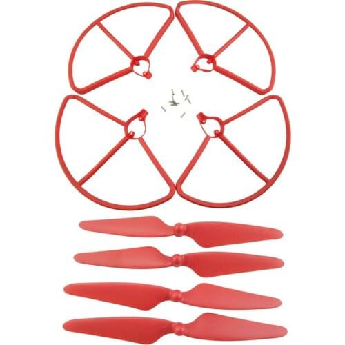4PCS/Set Blades Protection Frame Guard Protective Cover For HS700 HS700D Propeller Protectors RC Quadcopter Drone Parts Access