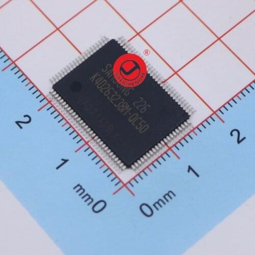 5PCS/LOT K4D263238M-QC50 TQFP-100 Original and New Free Shipping