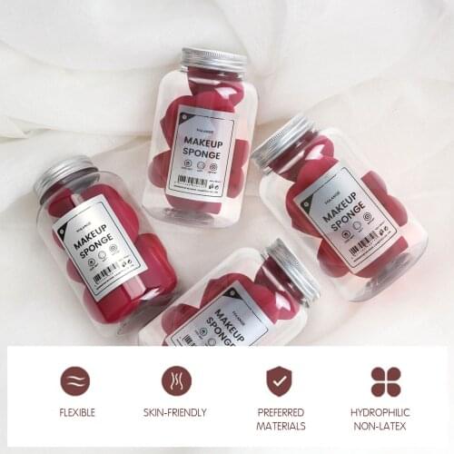 8PCS Makeup Sponge Blender Set Wet Dry Dual-used Beauty Foundation Blending Sponges for Cream Powder Liquid Women Girls Gift