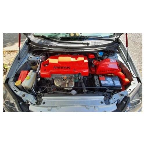 For Nissan Primera P12 2001-2007 Front Hood Bonnet Modify carbon fiber Gas Struts Shock Damper Lift Supports