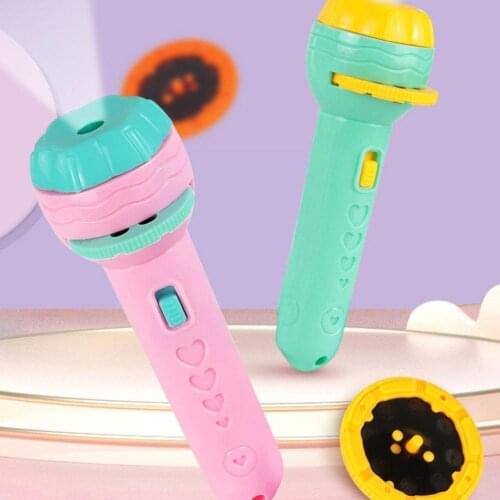 Baby Sleeping Story Book Flashlight Projector Torch Toy Light Xmas Up For Kid Early Lamp Gift Education Birthday Toy Holida E9G2