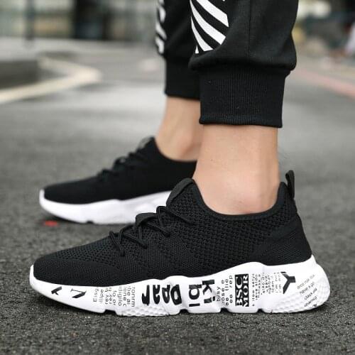 Summer Men Sneakers Tennis Sport Running Shoes Breathable Designer Male Casual Shoes Light Trainers Jogging Walking Sneakers 47