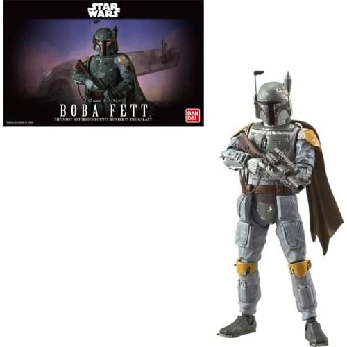 Star Wars 1/12 Plastic Model Boba Fett "Star Wars" Model Kids Toys Gift for Children