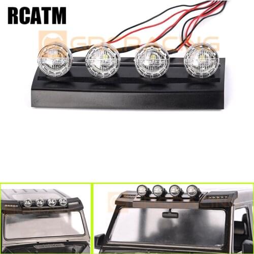 Car Roof Spotlight Off-road Searchlight for Mercedes Benz TRX4 G500 TRX6 G63 1/10 RC Crawler Car Traxxas DIY PART