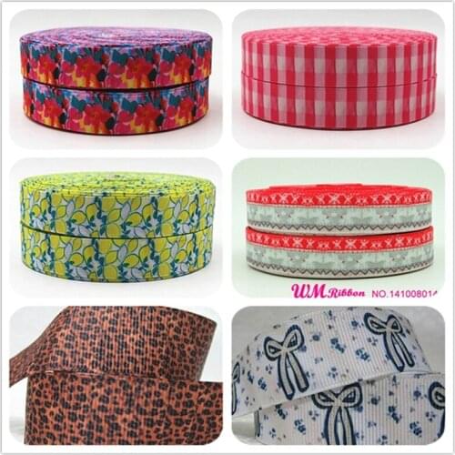 Q&N wholesale/OEM Ribbon NT design 7/8inch 22mm Cute cartoon Printed Grosgrain Ribbon 50yds/roll free shipping