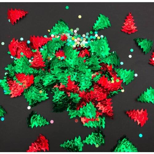 Mixed color/15 grams Sequins PVC Flat for DIY Card Making Craft Color Collection